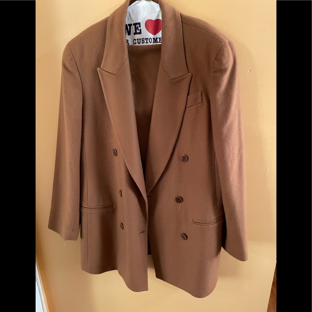 Ann Taylor, wool cashmere blend straight skirt and jacket.
